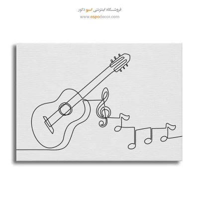 تابلو دکوراتیو موسیقی