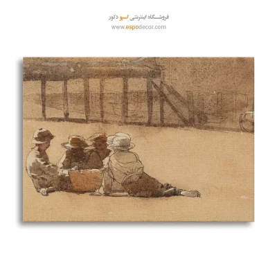 خرید تابلو نقاشی قدیمی خاور دور