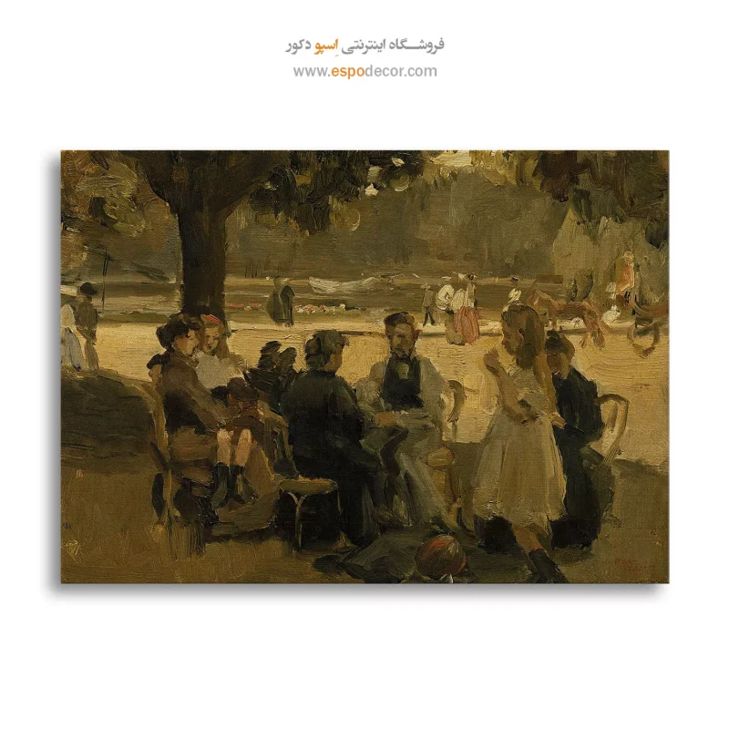 خرید تابلو نقاشی قدیمی روم باستان