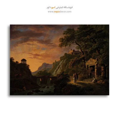خرید تابلو نقاشی قدیمی ادبی