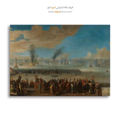 خرید تابلو نقاشی قدیمی عشقی