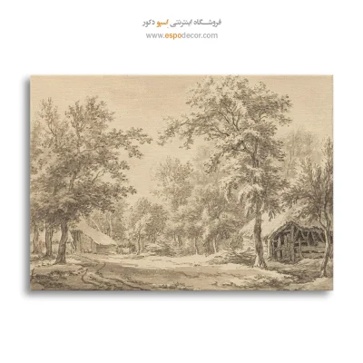 خرید تابلو نقاشی قدیمی شاهانه