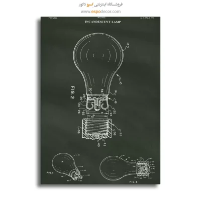 خرید آنلاین تابلو پتنت برای اتاق خواب