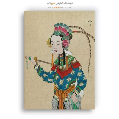تابلو شخصیتهای اپرای پکن