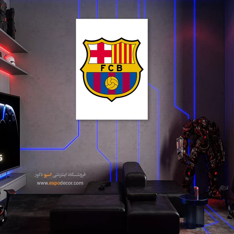 تابلو باشگاه بارسلونا