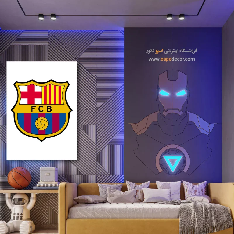 تابلو باشگاه بارسلونا