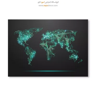 تابلو نقشه جهان