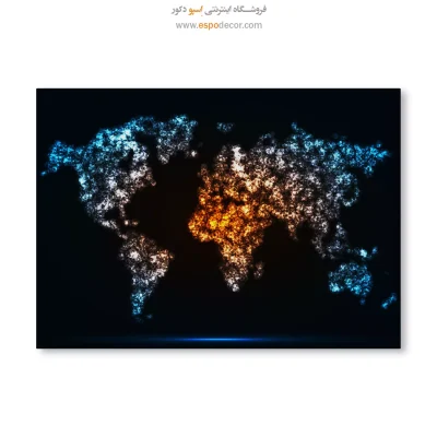تابلو نقشه جهان