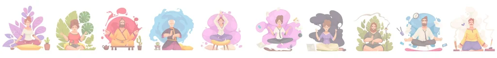 خرید تابلو بوم یوگا