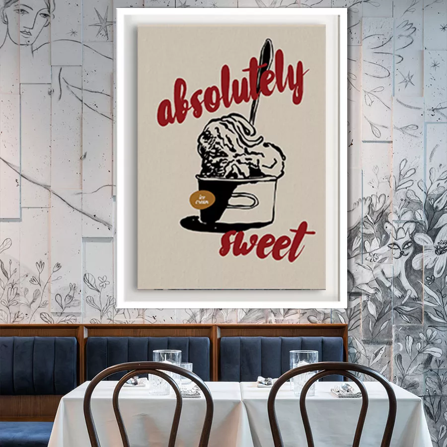 کافه ها و رستوران ها - خرید تابلو برای کافهها و رستورانها – اسپو دکور – Espodecor