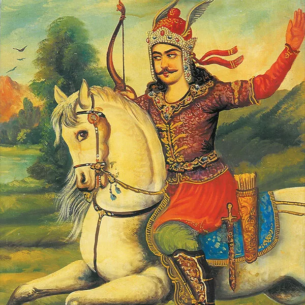 نقاشی قهوه خانه ای - نقاشی قهوه خانه ای – اسپو دکور – Espodecor