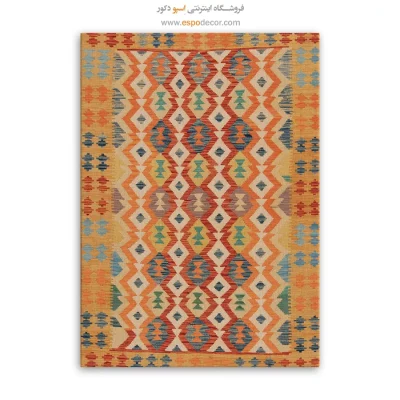 خرید تابلو - ‌سرای هنرین – تابلو گلیم افغان - اسپو دکور