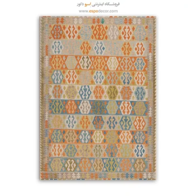 تابلو بوم چاپی برای دکوراسیون شیک و مدرن - ‌ناب – تابلو گلیم افغان - اسپو دکور