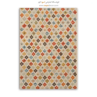 خرید تابلو بوم چاپی - نگاشت – تابلو گلیم افغان - اسپو دکور