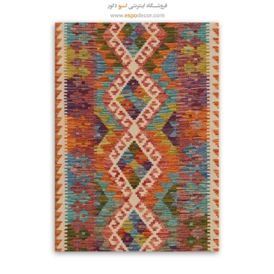 تابلو مدرن با طرحهای خلاقانه - افقدور – تابلو گلیم افغان - اسپو دکور
