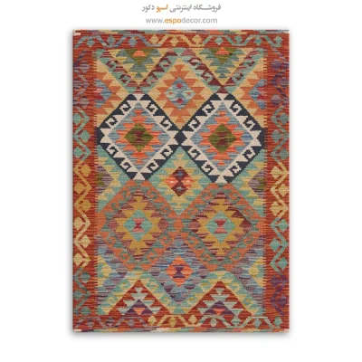 چاپ تابلو بوم با طرح‌های اصیل گلیم افغانی - نقش ‌وار – تابلو گلیم افغان - اسپو دکور