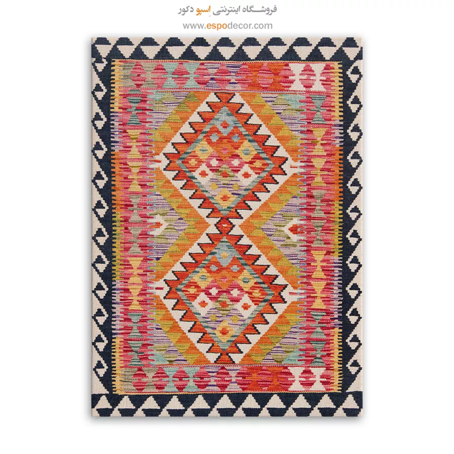 چاپ تصاویر گلیم روی بوم برای نمایشگاههای هنری