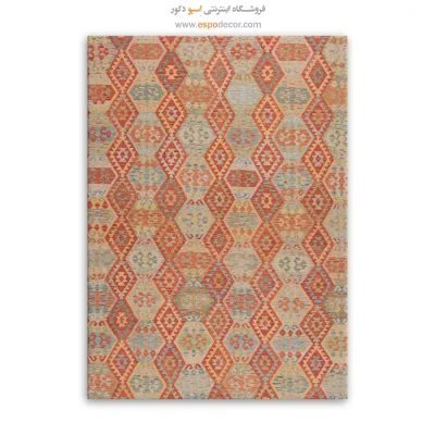 تابلو بوم گلیم با چاپ طرح‌های بومی افغانی - طرح‌دستان – تابلو گلیم افغان - اسپو دکور