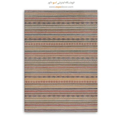 چاپ گلیم افغان روی بوم برای دکوراسیون مینیمال - پرنیان – تابلو گلیم افغان - اسپو دکور