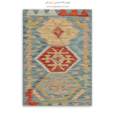 چاپ تابلو بوم با طرح گلیم افغانی کلاسیک - دشت‌چین – تابلو گلیم افغان - اسپو دکور