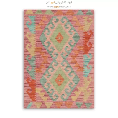 چاپ گلیم افغان روی بوم برای طراحی داخلی خاص