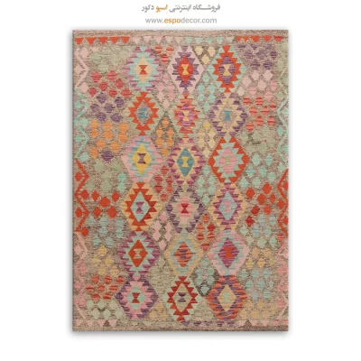 سبلان – تابلو گلیم افغان - تابلو گلیم افغان با نقشهای سنتی – اسپو دکور – Espodecor