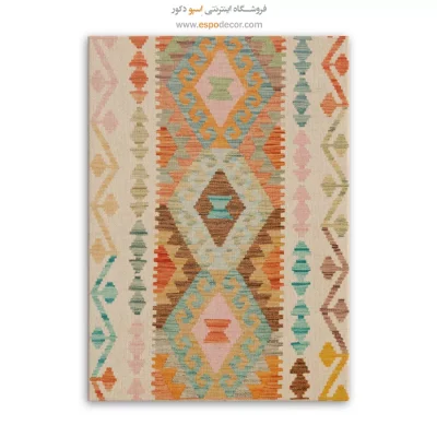 تابلو گلیم افغان با طرحهای بومی