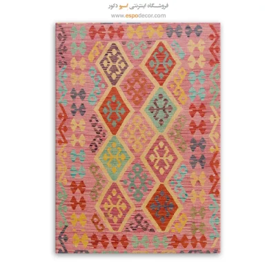 تابلو بوم با طراحی مینیمال برای فضاهای کاری - چارسو – تابلو گلیم افغان - اسپو دکور