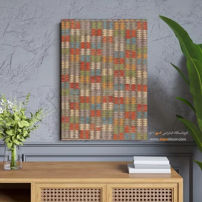 تابلو بوم رنگی با چاپ طرحهای مدرن و مینیمال