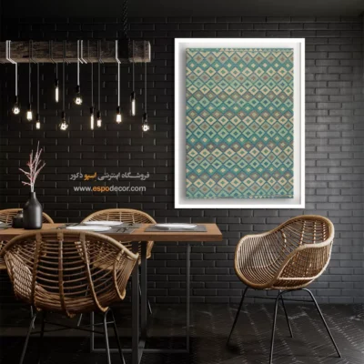 تابلو بوم با طرح‌های فانتزی و خلاقانه برای اتاق خواب - گل ‌طرحینه – تابلو گلیم افغان - اسپو دکور