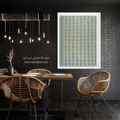 تابلو بوم و مناسب هدیه‌های شخصی‌سازی‌شده - دل‌ نوازه – تابلو گلیم افغان - اسپو دکور