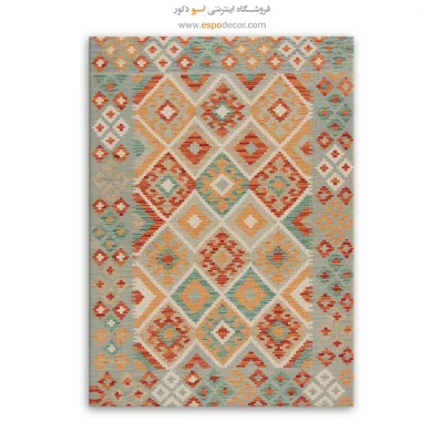 تابلو برای طراحی داخلی بوتیک‌ - نقش ‌دیده – تابلو گلیم افغان - اسپو دکور