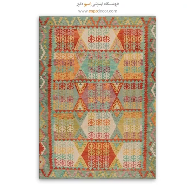 تابلو برای طراحی به سبک کلاسیک - دلبری – تابلو گلیم افغان - اسپو دکور