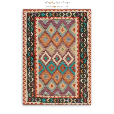 پریچهر – تابلو گلیم افغان - تابلو بوم دکوراتیو برای طراحی دیوارهای خاص – اسپو دکور – Espodecor