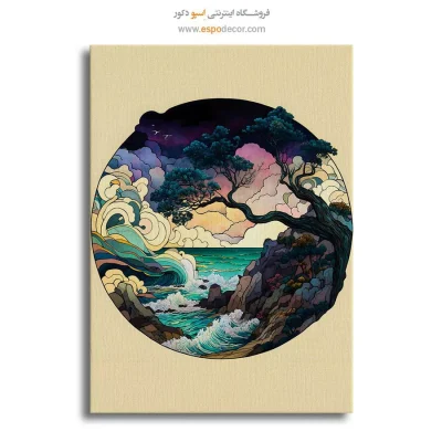 تابلو چاپی خاص سه بعدی
