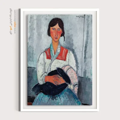 زن کولی با بچه – 1919