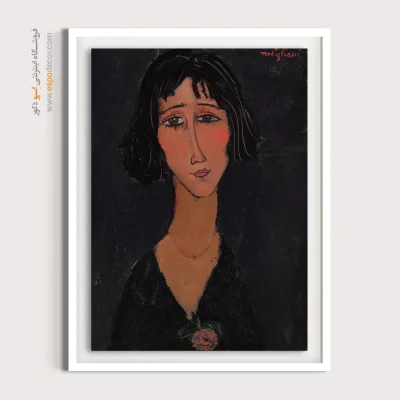 زن جوان به رنگ رز (مارگاریتا) – 1916