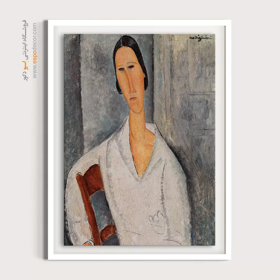 مادام هانکا زبوروسکا تکیه بر صندلی - اسپو دکور