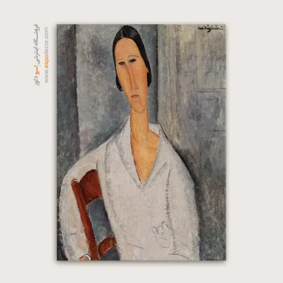 مادام هانکا زبوروسکا تکیه بر صندلی - اسپو دکور