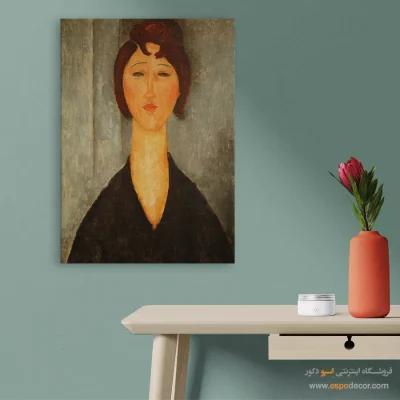 پرتره یک زن جوان – 1918 - اسپو دکور