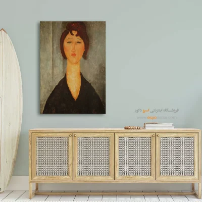 پرتره یک زن جوان – 1918 - اسپو دکور