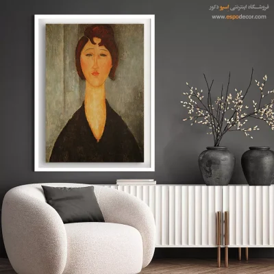 پرتره یک زن جوان – 1918 - اسپو دکور