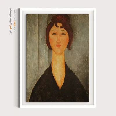 پرتره یک زن جوان – 1918 - اسپو دکور