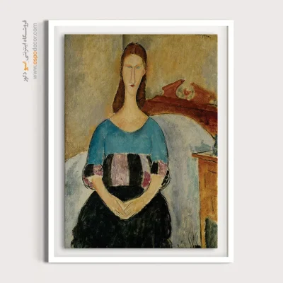 پرتره ژان هبوترن، نشسته، – 1918