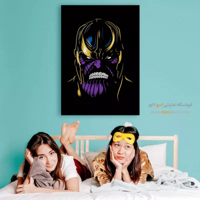 تانوس – تابلو انیمه - تابلو انیمه جذاب - اسپو دکور