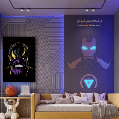 تانوس – تابلو انیمه - تابلو انیمه جذاب - اسپو دکور