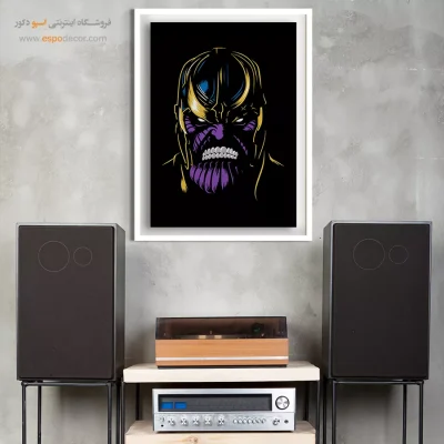 تانوس – تابلو انیمه - تابلو انیمه جذاب - اسپو دکور