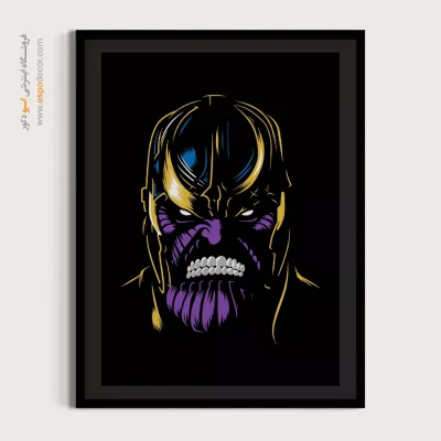 تانوس – تابلو انیمه - تابلو انیمه جذاب - اسپو دکور