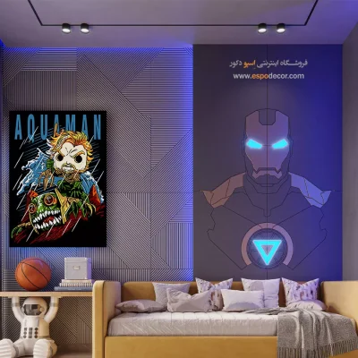 آکوا من – تابلو انیمه - تابلو انیمه با طراح آکوامن - اسپو دکور