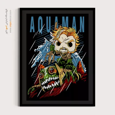 آکوا من – تابلو انیمه - تابلو انیمه با طراح آکوامن - اسپو دکور